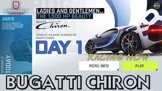 Asphalt 9 Legends: SPECIAL EVENT - BUGATTI CHIRON COMPETITIONS - DAY 1