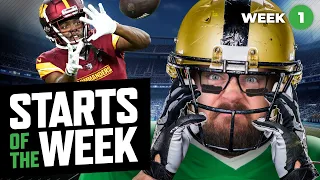 Starts of the Week + It’s Football Time! | Fantasy Football 2023 - Ep. 1455