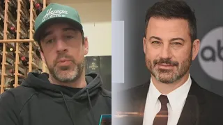 Jimmy Kimmel Threatens to Sue NFL Star Aaron Rodgers