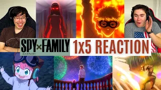 REACTING to * 1x5 Spy x Family* BEST PARTY EVER!!! (First Time Watching) Shonen Anime