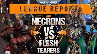 Necrons vs Flesh Tearers | Season 1 Ep1 |  Warhammer 40,000 League Report