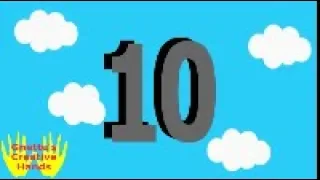 Let's Count to 10/ Number Song/ Preschool lesson