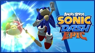 Sonic Dash [Android] - Angry Birds Epic Event & Red "Knight" Gameplay