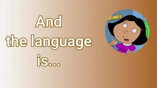 Guess The Language - Animated Series/Films #1