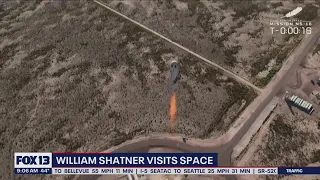 William Shatner travels to space | FOX 13 News