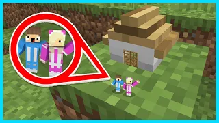 MIPAN & ZUZUZU MENEMUKAN RUMAH RAHASIA YANG SANGAT KECIL DI MINECRAFT SURVIVAL! RUMAH SEMUT