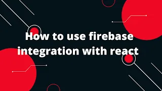 CRUD with React Redux Toolkit - Firebase integration #2