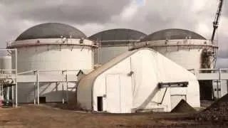 84. From 500 tonnes of cow poop a day comes biogas & ethanol