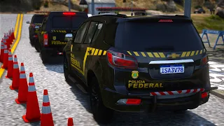 POLÍCIA FEDERAL ESCOLTA PRESO para PRESÍDIO FEDERAL | GTA 5 POLICIAL