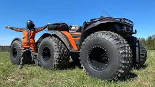 The biggest quad ATV Sokol Pro!