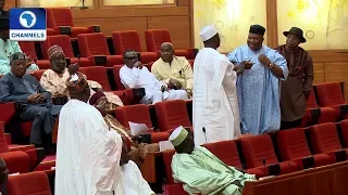 Senate in rowdy session as Saraki Refuses to Recognise Akpabio |The Gavel|