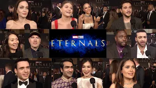 Marvel’s Eternals World Premiere Hollywood California. BROLL and Cast Soundbites (interviews)