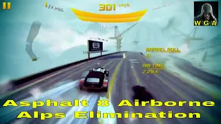 Asphalt 8 Airborne Alps Elimination Round HD