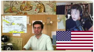 American Reacts Where is America? | Map Men - Jay Foreman