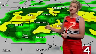 Wet, windy end to the week for Metro Detroit: What to expect