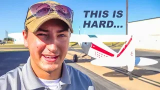 ROOKIE landing mistake! Tailwheel Training: Part 3