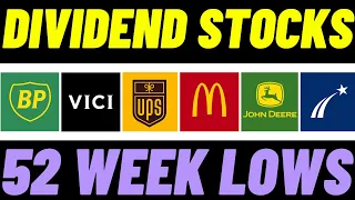 6 Dividend Stocks To Buy Near 52 Week Lows?