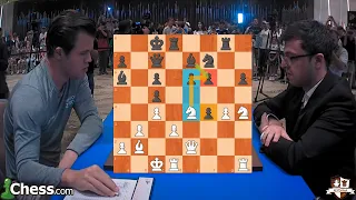 Carlsen Mete un Bombazo Vs Abasov Semifinal Brutal de la copa del mundo de Ajedrez!