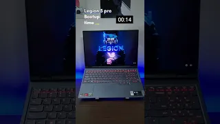 Gaming laptop bootup time | Lenovo legion 5 pro gen 7