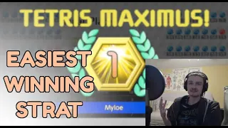 The Very Best Winning Strategy In Tetris 99!