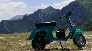 Freno a disco Vespa 50 special e rinforzo telaio