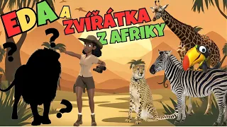 Zvířátka z Afriky pro děti 🦁 + Divoká zvířata z džungle | Dva díly | vzdělávací videa