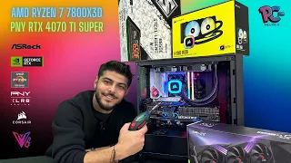 ''Üst Düzey RYZEN 7 7800x3d RTX 4070ti SUPER Sistem Toplama'' Detaylı anlatım!