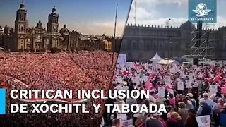 Llaman a marchar en “marea rosa” el 19 de mayo, día del tercer debate presidencial