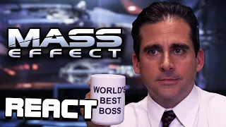 React: Michael Scott in Mass Effect (uvm.)