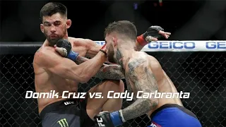 Domik Cruz vs. Cody Carbranha||Доминик Круз против Коди Карбронта