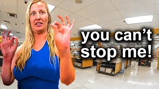 When Entitled Shoplifters Think They Can Steal Without Consequences