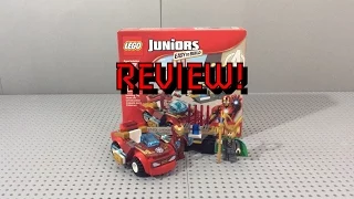 Lego Juniors Iron Man vs. Loki 10721 Set Review!