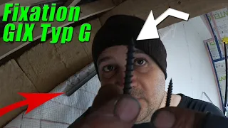 Fixation en GIX Typ G sur Placo en remplacement de la cheville Molly... Astuce Chantier Rapide