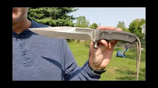 Rambo Last Blood Bowie Knife review