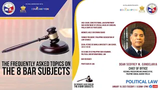 POLILAW Survey of Significant Cases covering Jan.  2018 to June 2020 by Dean Sedfrey M.  Candelaria