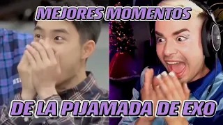 MEJORES MOMENTOS DE LA PIJAMADA DE EXO (BRAN FLORES)