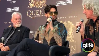 Queen + Adam Lambert FULL Press-Conference, Las Vegas 28/08/2018