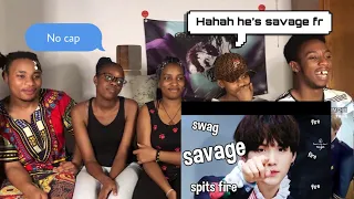 Africans react to SAVAGE SUGA, the guy who spits fire #AGUSTD