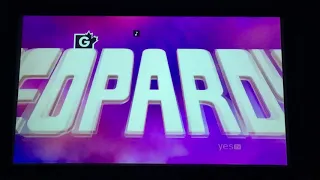 Jeopardy, intro (10/11/19)