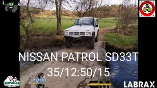 NISSAN PATROL SD33T AÑO 1998 PNEUS 35/12:50/15 ZUMBALACAZAN 4X4, PALLAS, REMONTES 4X4, OFF ROAD