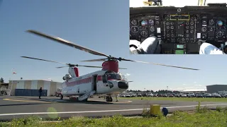 Chinook 234 CH-47 Startup