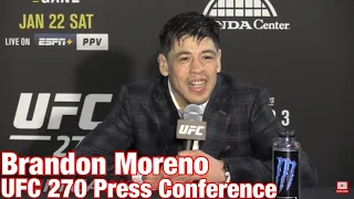 Brandon Moreno: First Time I Lost by Decision and Felt I Won | UFC 270 Post