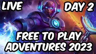 Free To Play Adventures 2023 - Day 2: The Crystal Farm Begins - Marvel Contest of Champions