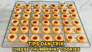 STRAWBERRY CHEESE THUMBPRINT COOKIES #tips dan #trik