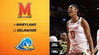 Maryland vs. Delaware - Women's NCAA tournament first-round highlights