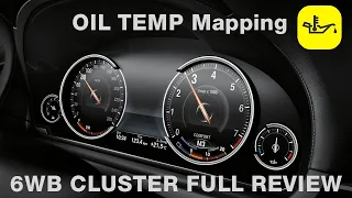 BMW 6WB Cluster Overview &  Functions + Hidden Menu + Oil Temp Mapping!