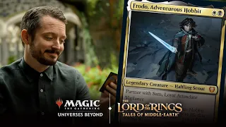 Elijah Wood and Frodo: The Lord of the Rings: Tales of Middle-earth™ - Magic: The Gathering