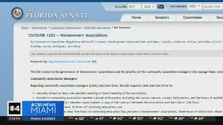 What does the new HOA law mean and who is enforcing it?