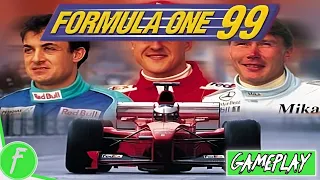 Formula One 99 Gameplay HD (PS1) | NO COMMENTARY