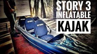 Das Schnäppchen Kajak - Story 3 Aufblasbares Kajak - Review und Aufbau - Inflatable Euroskateshop